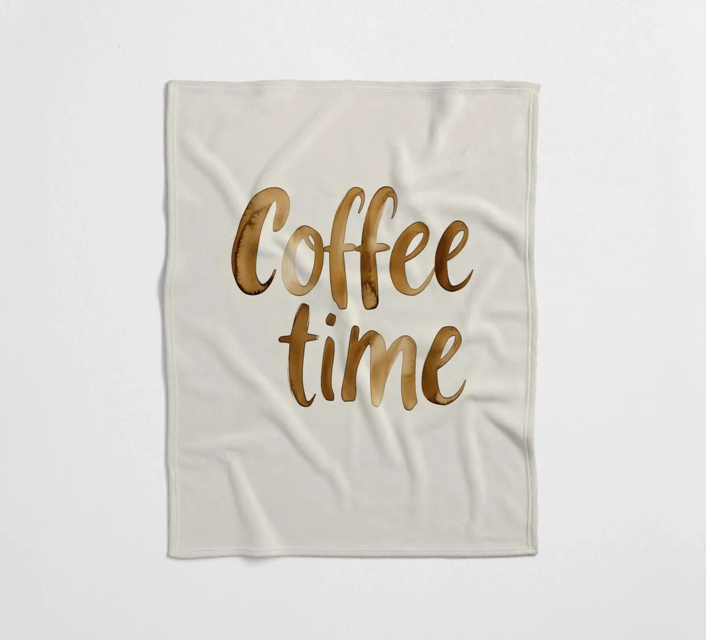 Coffee Time (Version 2) Fleecedecke von treechild