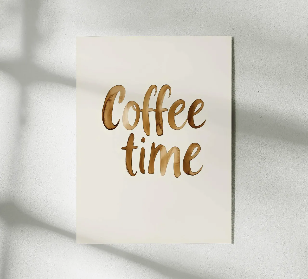 Coffee Time (Version 2) metacrilato de treechild