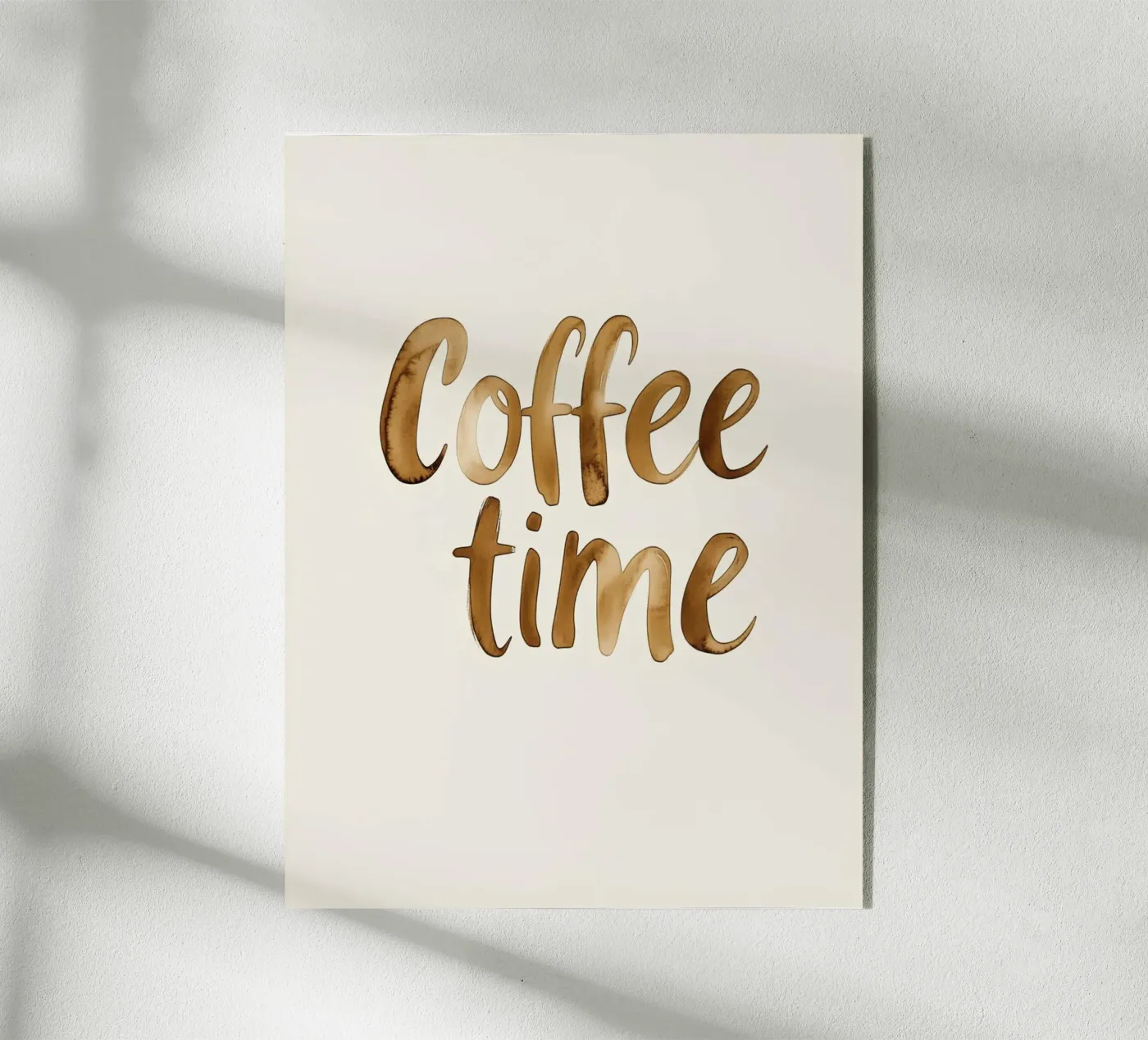 Coffee Time (Version 2) Acryl-Glas von treechild