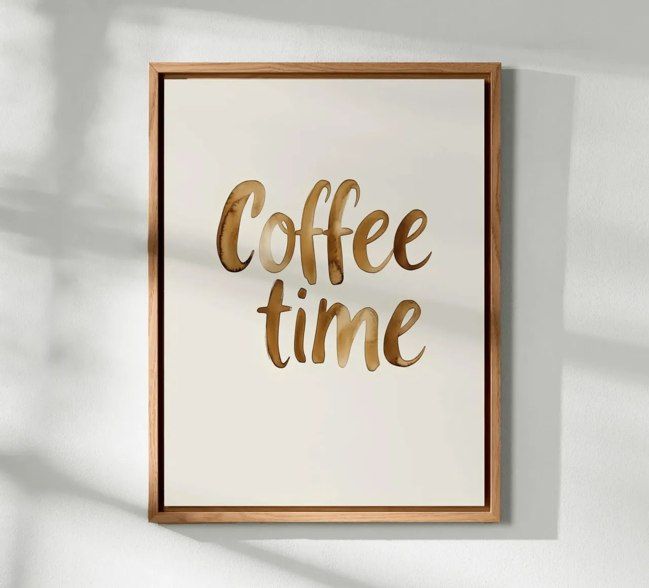 Coffee Time (Version 2) alluminio dibond da treechild