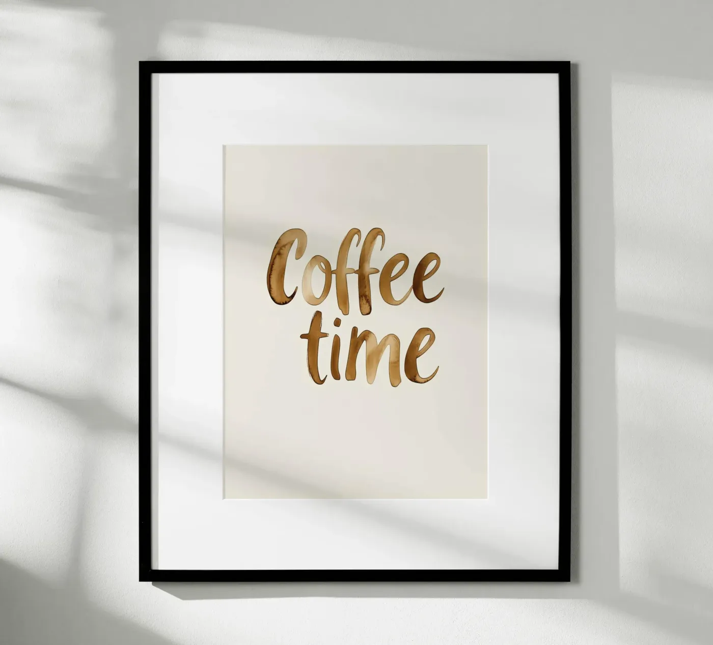 Coffee Time (Version 2) poster van treechild