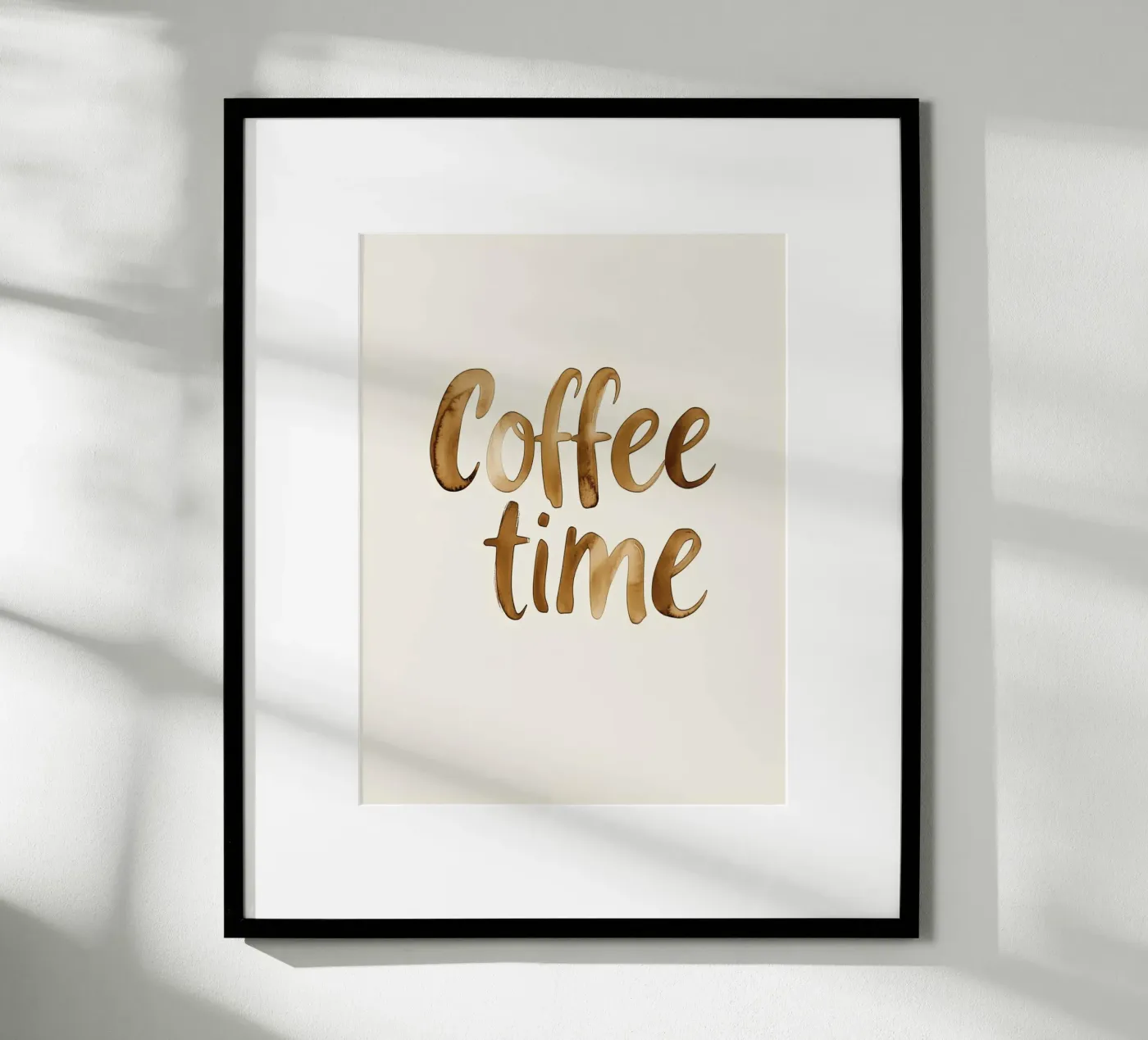 Coffee Time (Version 2) poster van treechild