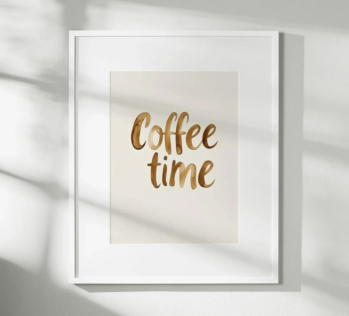 Coffee Time (Version 2) poster van treechild
