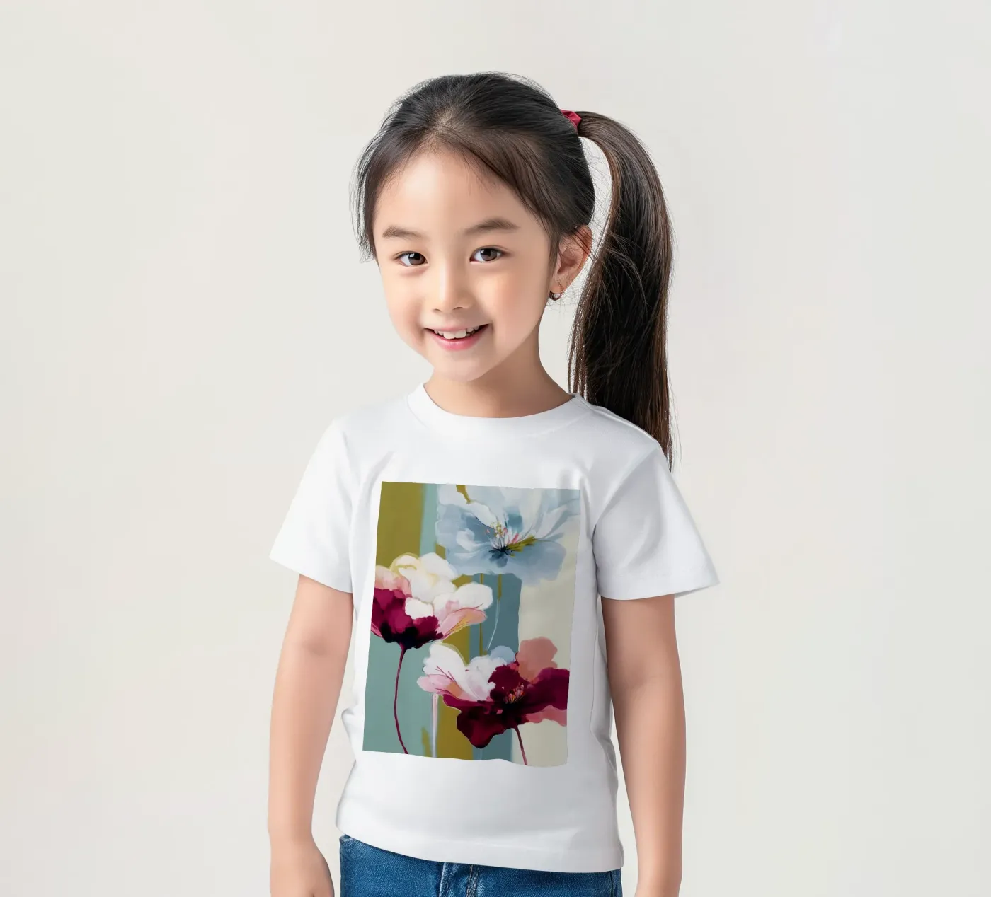 Soft Bloom t-shirt bambini da Hazia