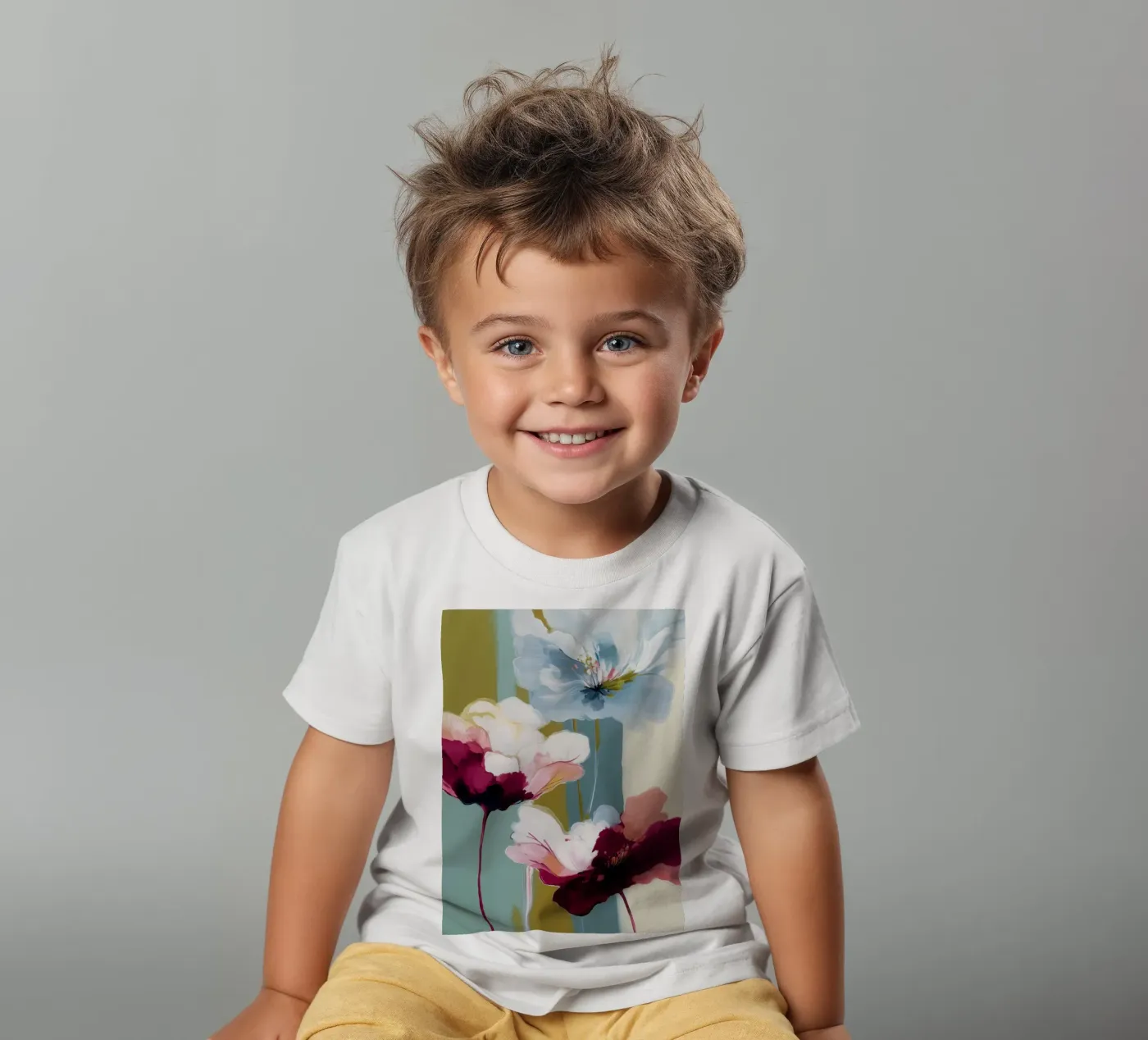 Soft Bloom t-shirt bambini da Hazia