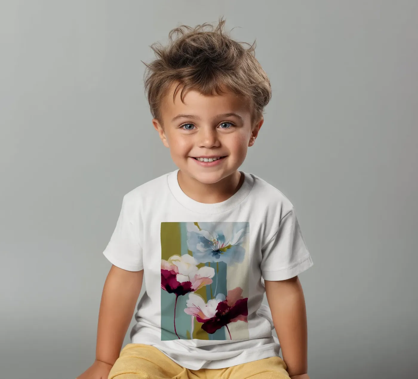 Soft Bloom t-shirt bambini da Hazia