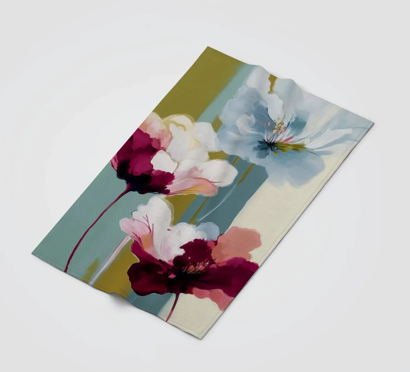 Soft Bloom fleecedeken van Hazia