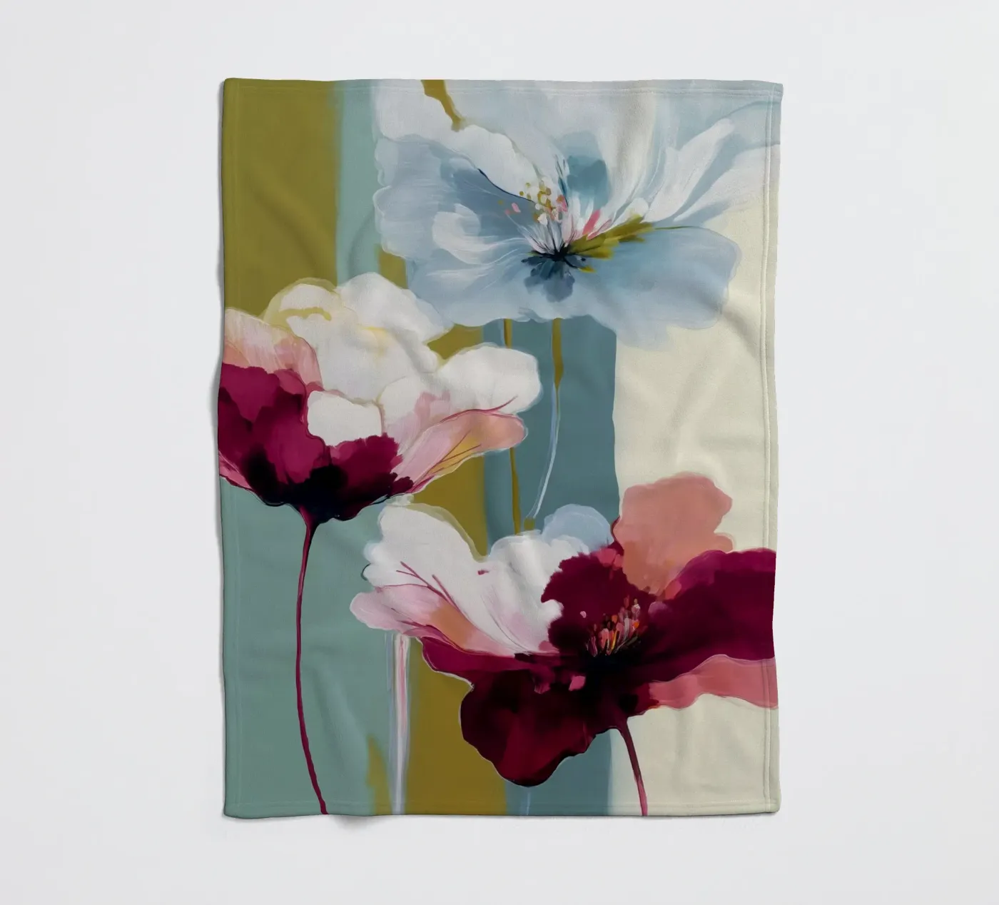 Soft Bloom fleecedeken van Hazia