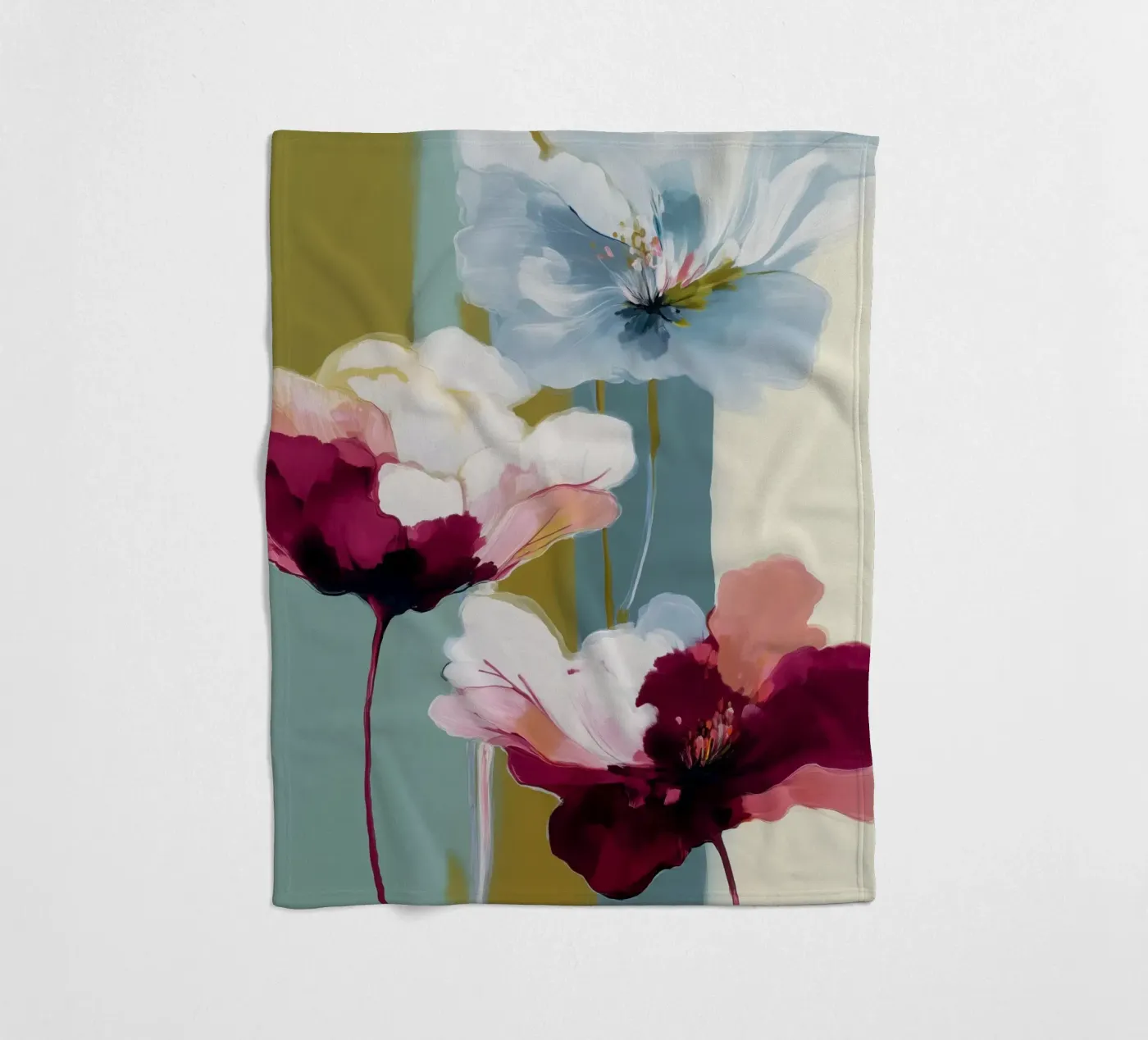 Soft Bloom fleecedeken van Hazia