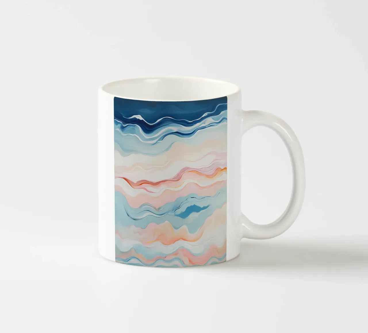 Orizzonti sereni tazza in ceramica da Artistic-shop