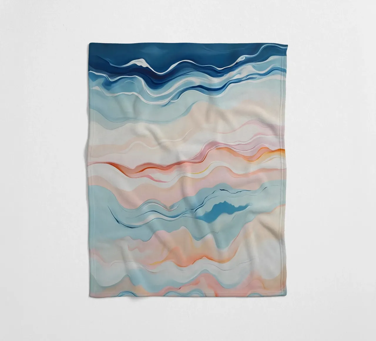 Orizzonti sereni coperta in pile da Artistic-shop