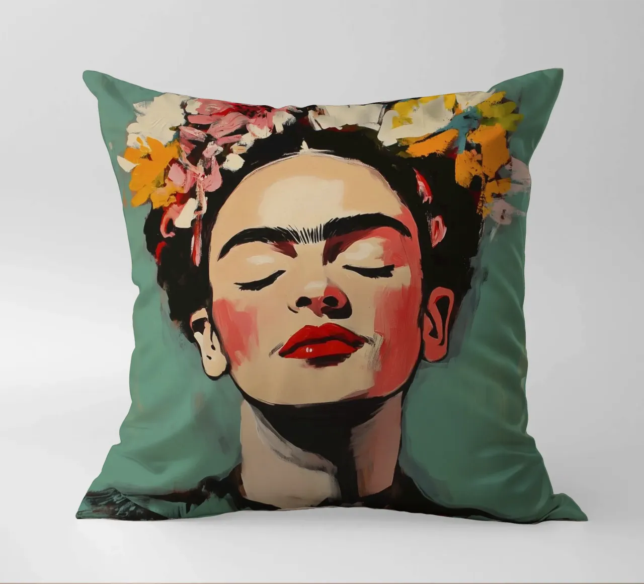 Enjoying Frida cuscino da treechild