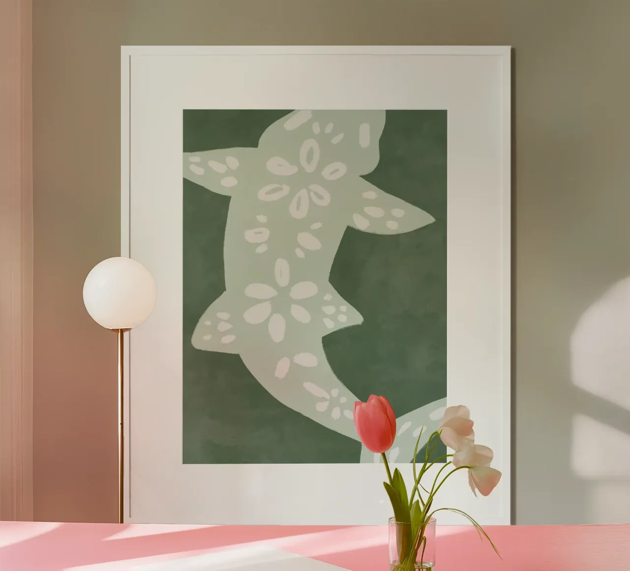 Whale poster da Artsy Bessy