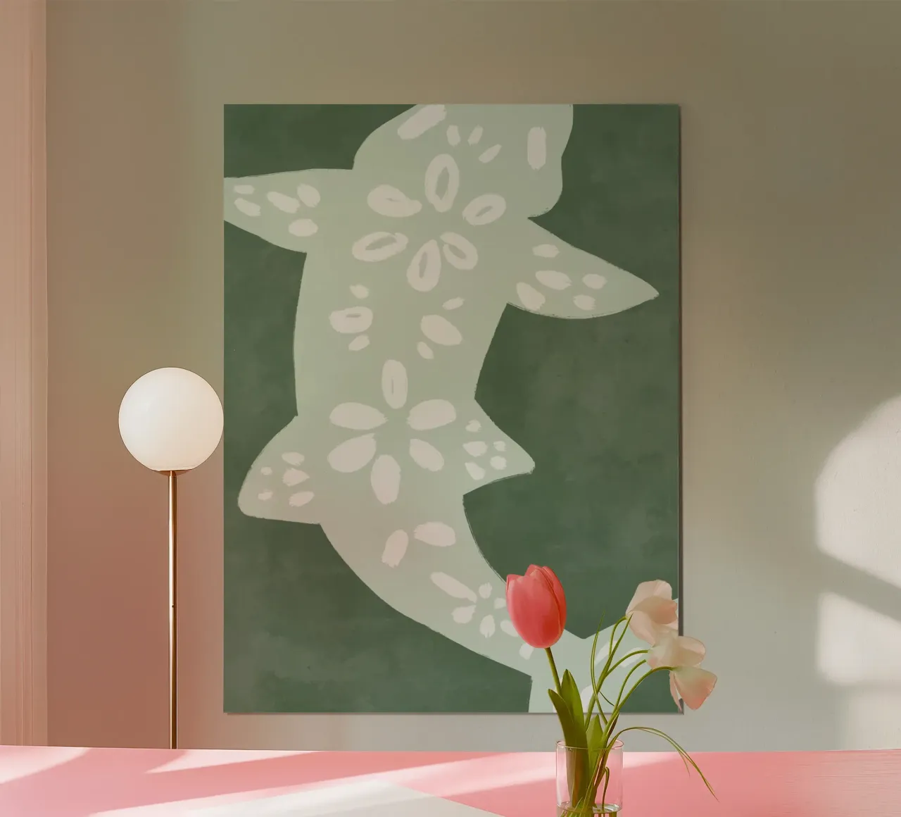Whale poster da Artsy Bessy