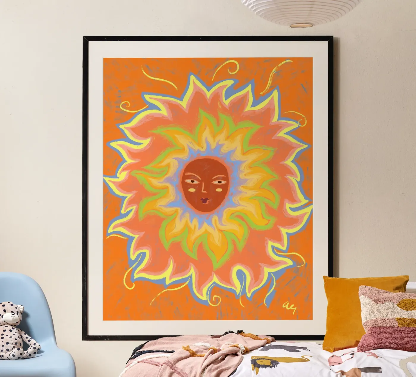 Sunshine poster by Arty Guava