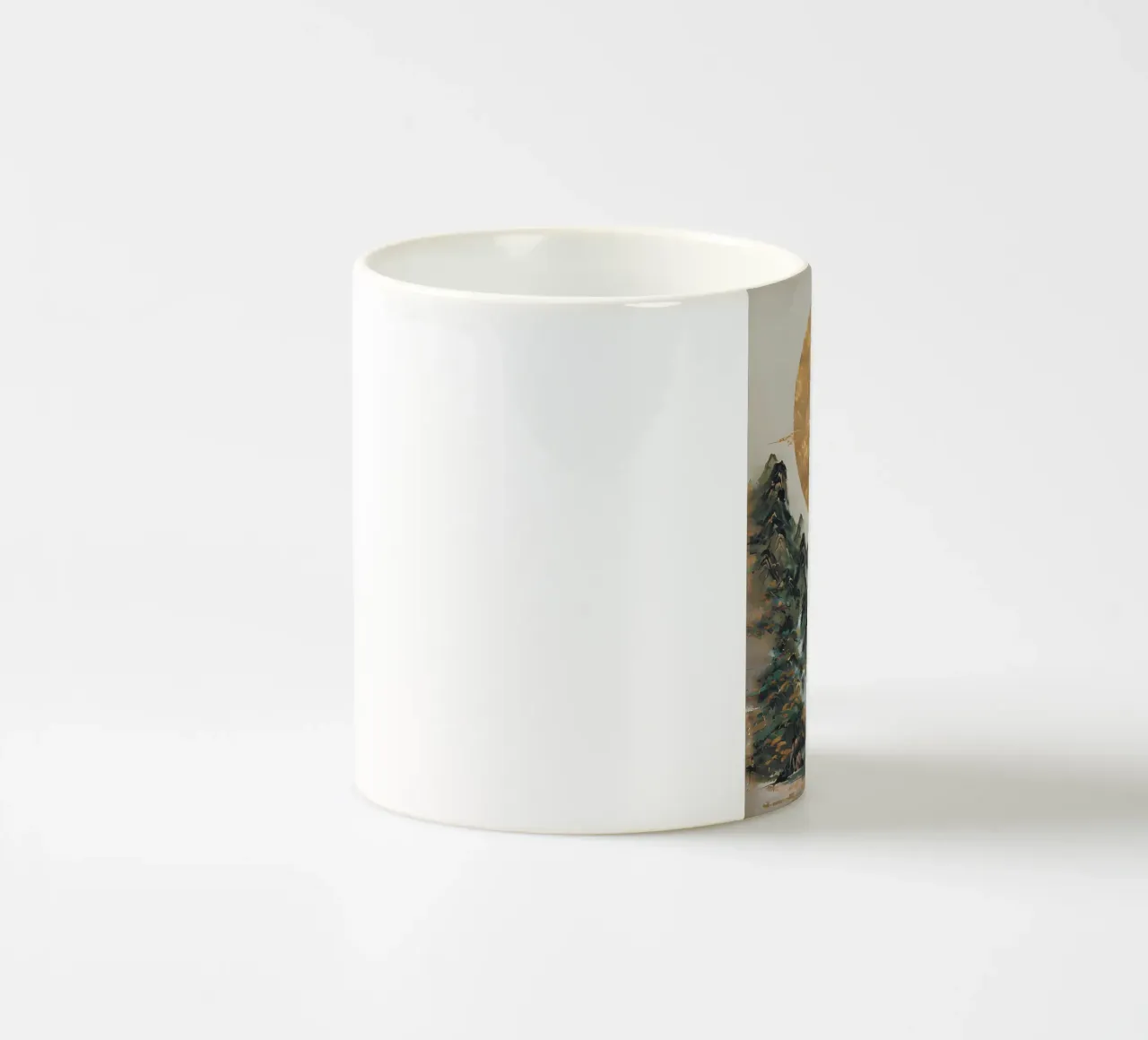 Serenità d'oro tazza in ceramica da Artistic-shop