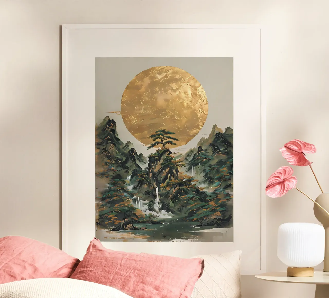 Serenità d'oro carta hahnemühle da Artistic-shop
