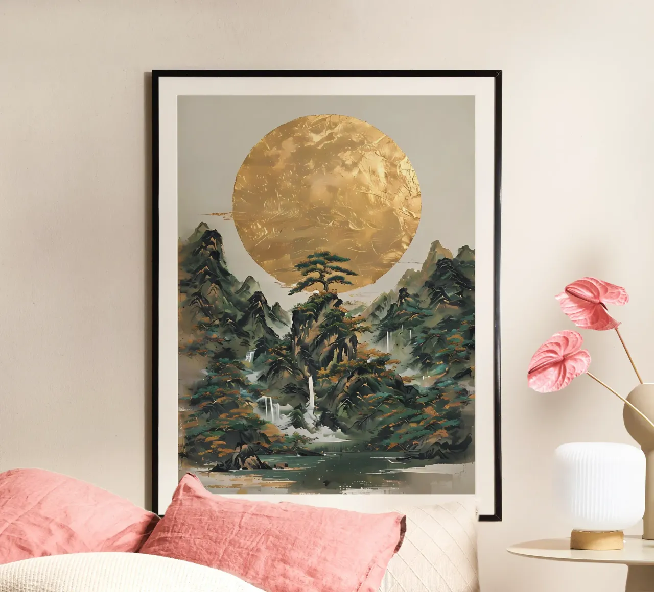 Serenità d'oro carta hahnemühle da Artistic-shop