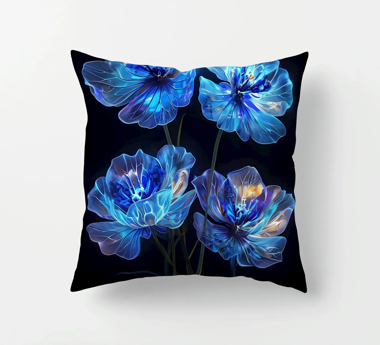 Fiori celesti cuscino da Artistic-shop