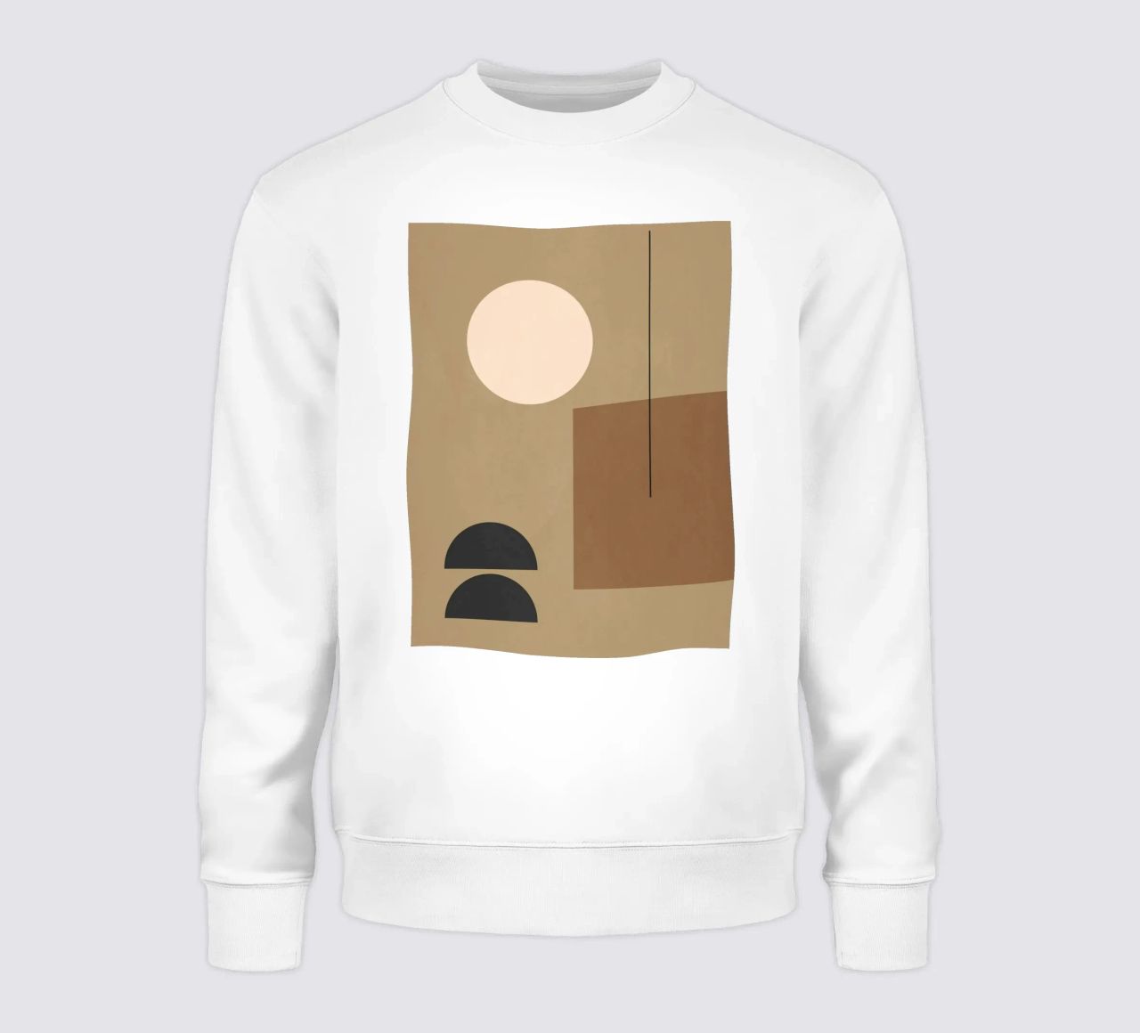 Geometrico minimale 34 felpa da Gaite