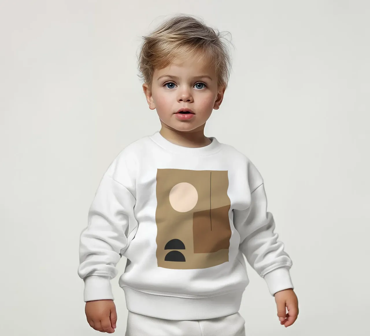 Geometría mínima 34 sudadera de bebé de Gaite