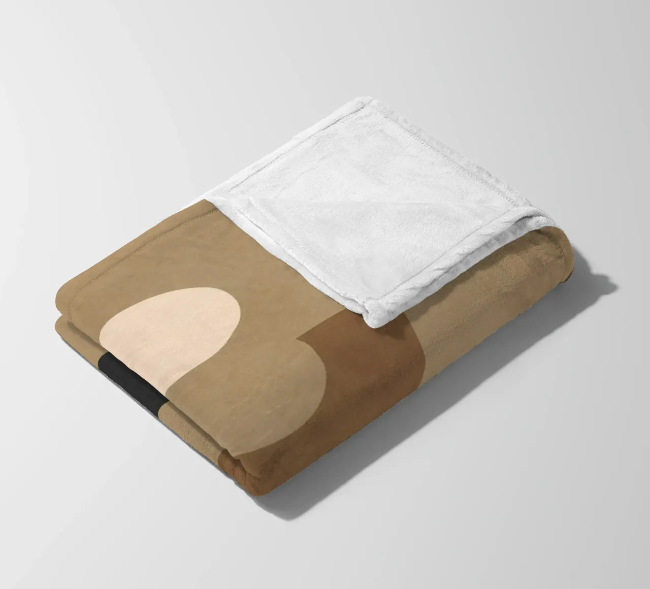 Geometrico minimale 38 coperta in pile da Gaite