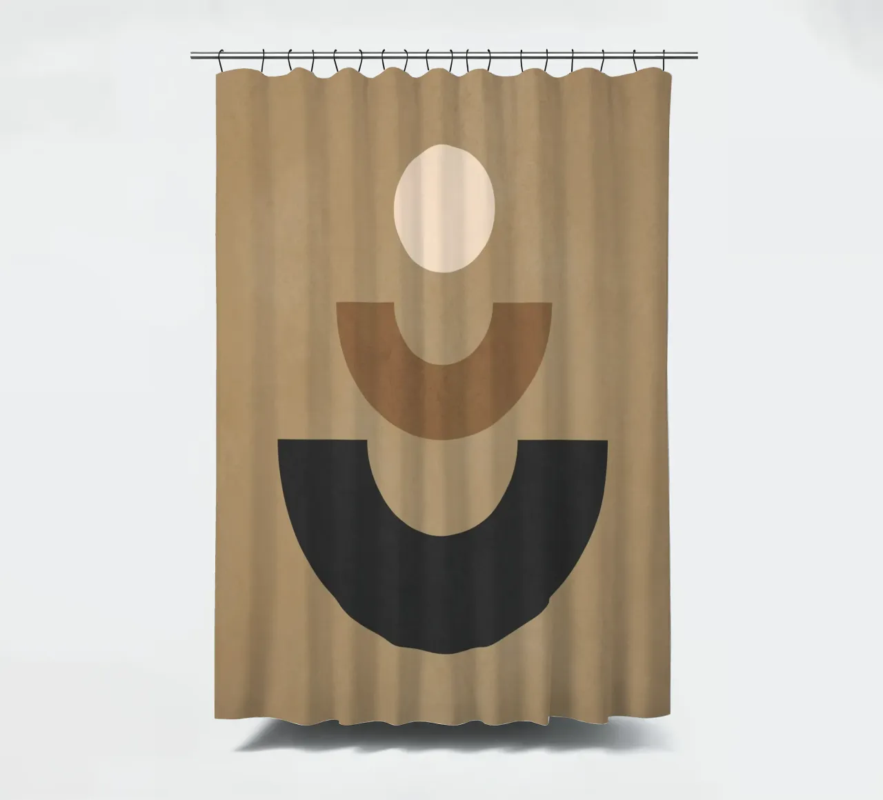 Minimal Geometric 38 shower curtain by Gaite