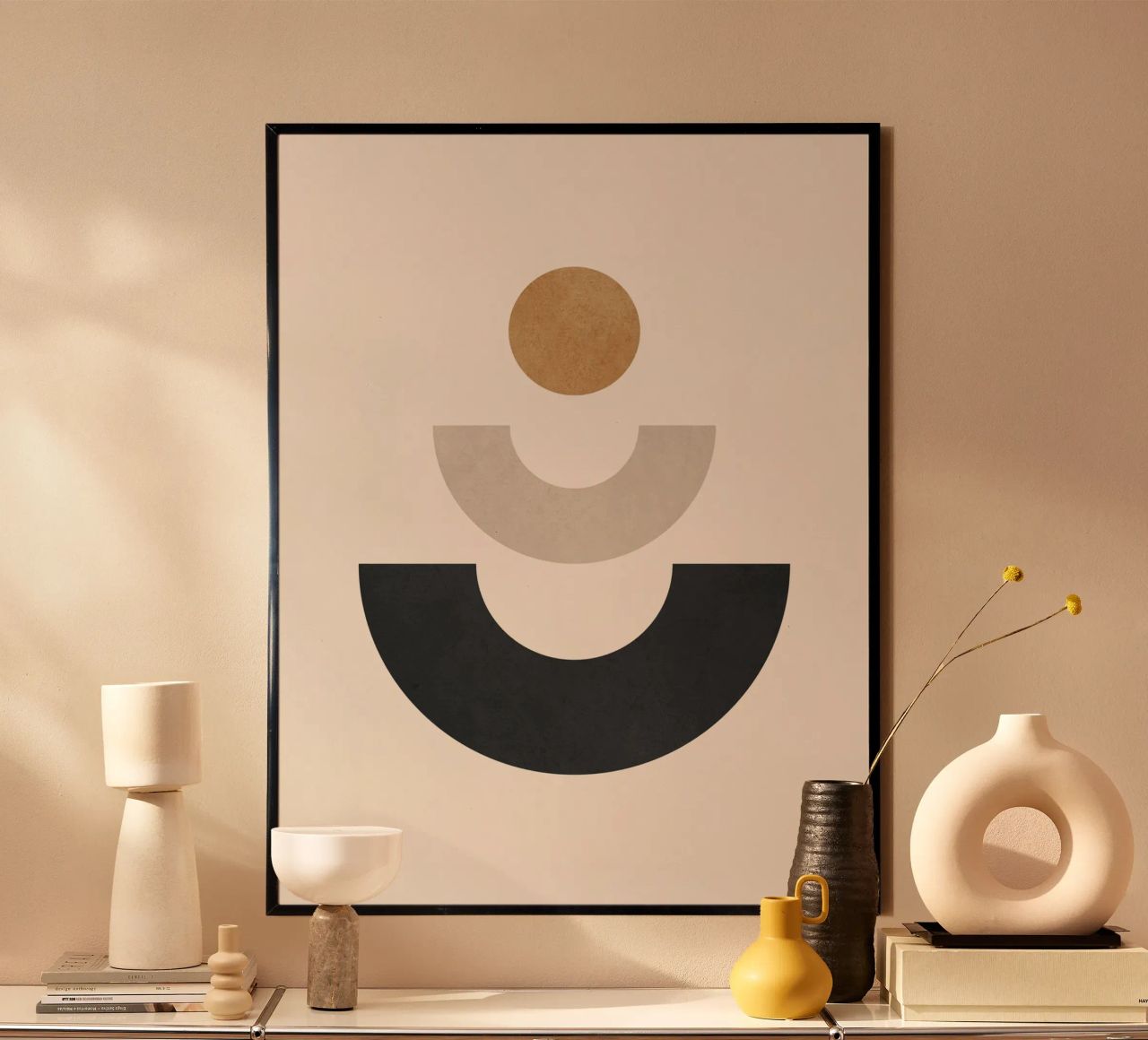 Géométrie minimale 35 poster de Gaite