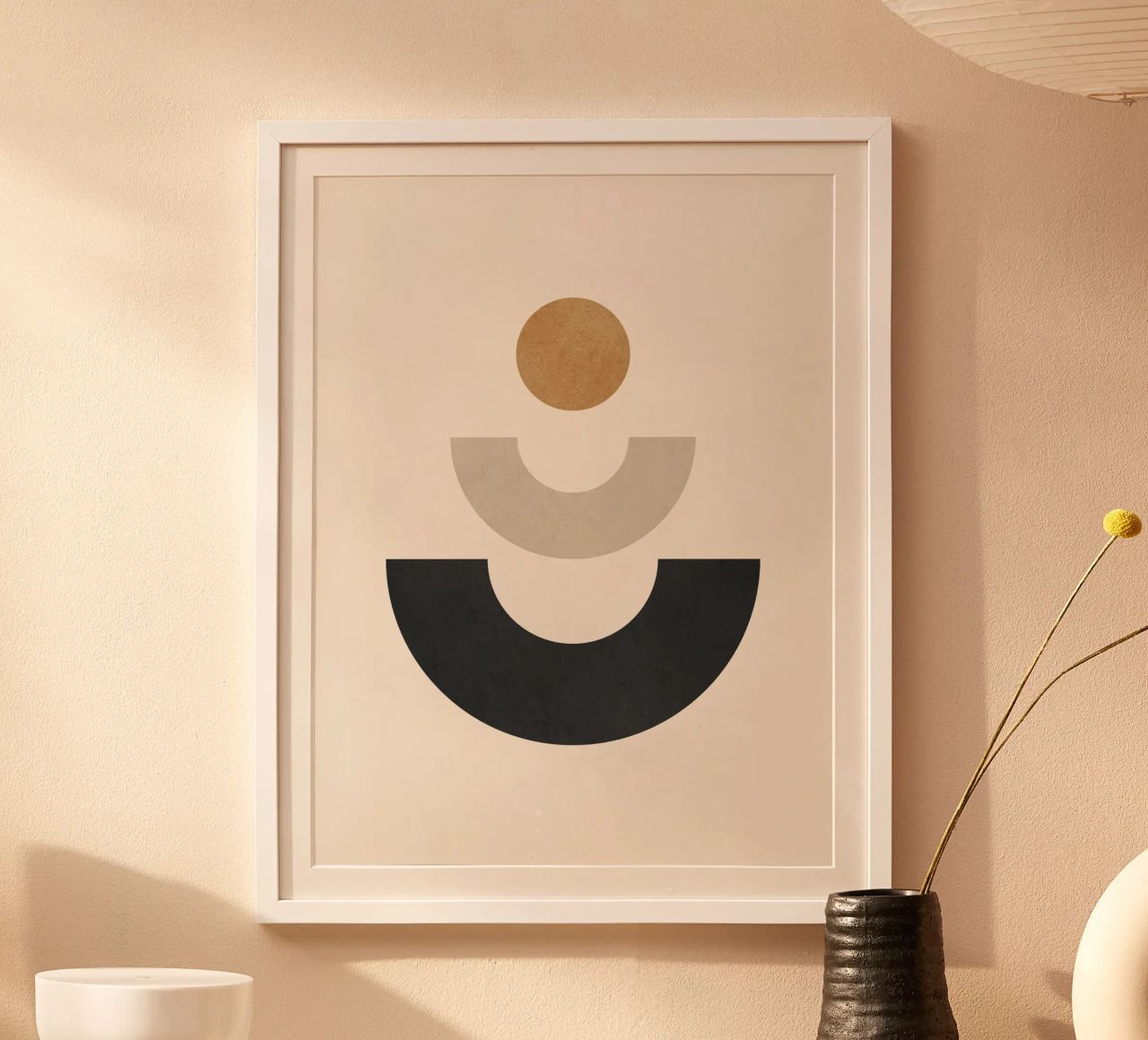 Géométrie minimale 35 poster de Gaite