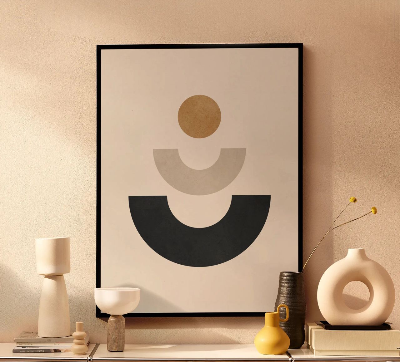 Géométrie minimale 35 poster de Gaite