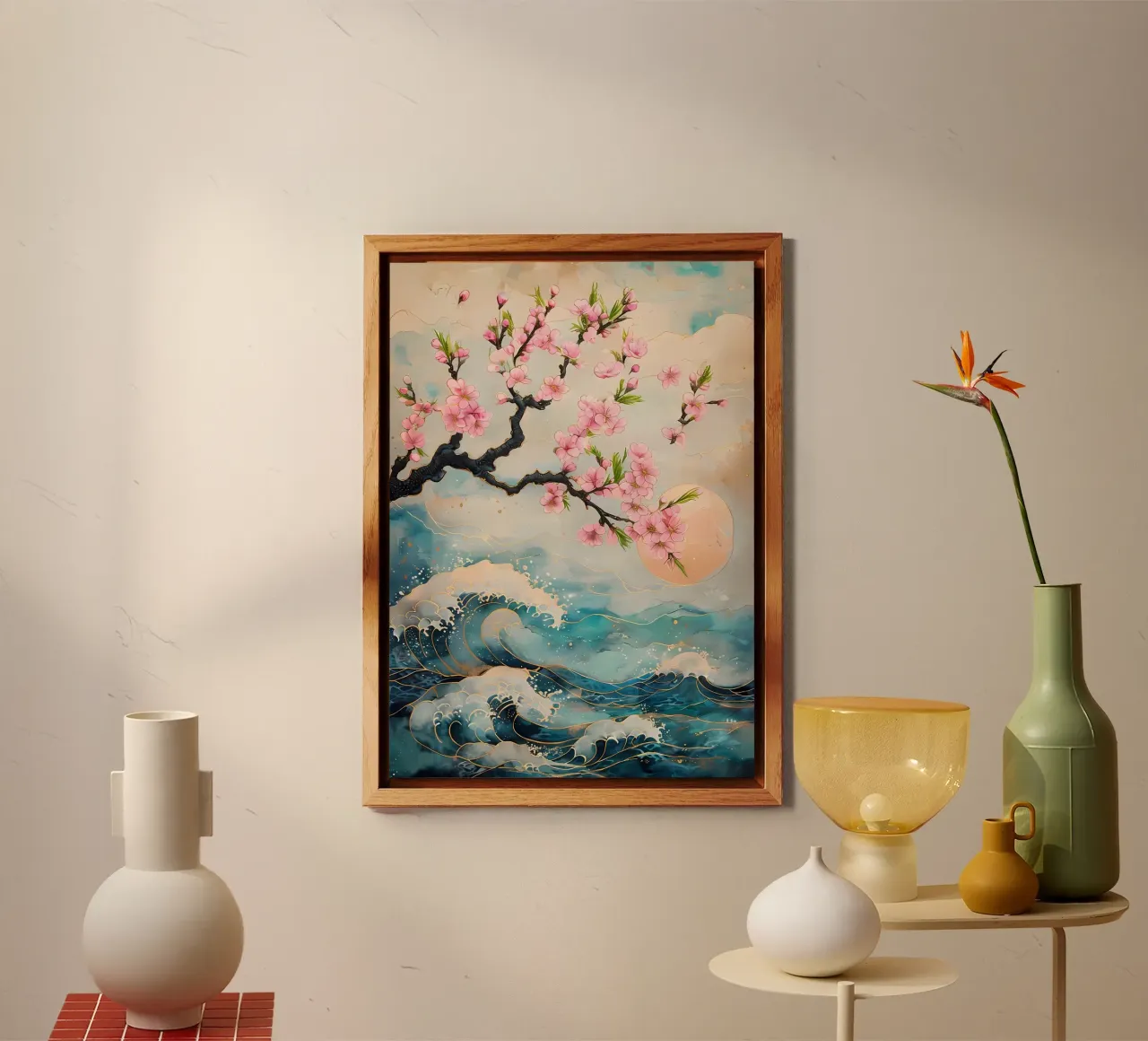 Serenità in mezzo alla tempesta alluminio dibond da Artistic-shop