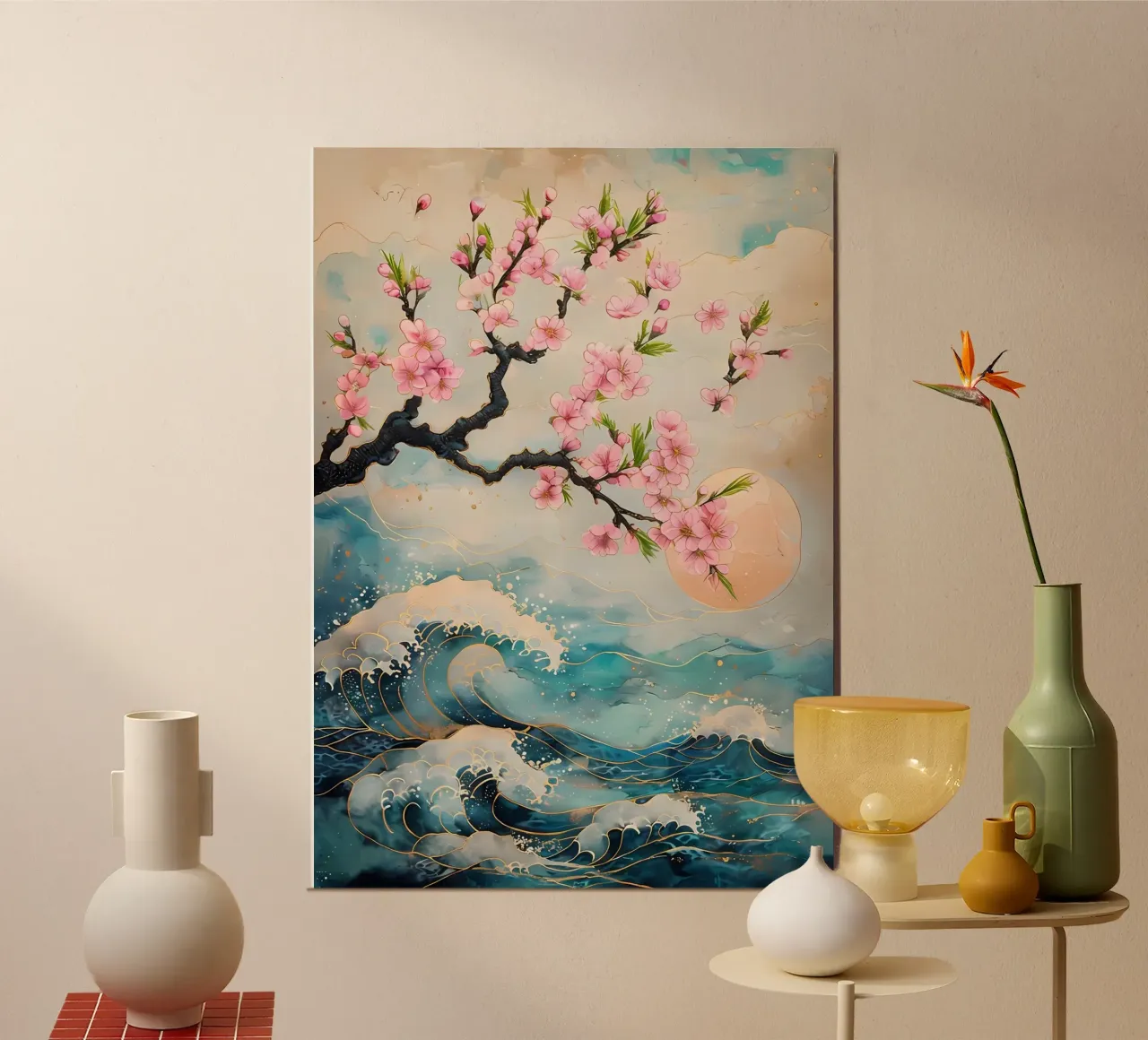 Serenità in mezzo alla tempesta alluminio dibond da Artistic-shop