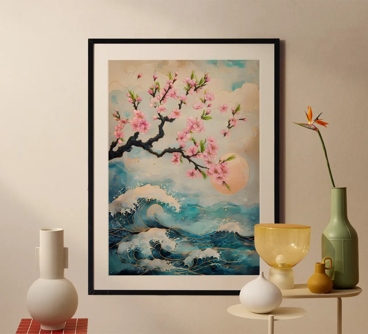 Serenità in mezzo alla tempesta carta hahnemühle da Artistic-shop