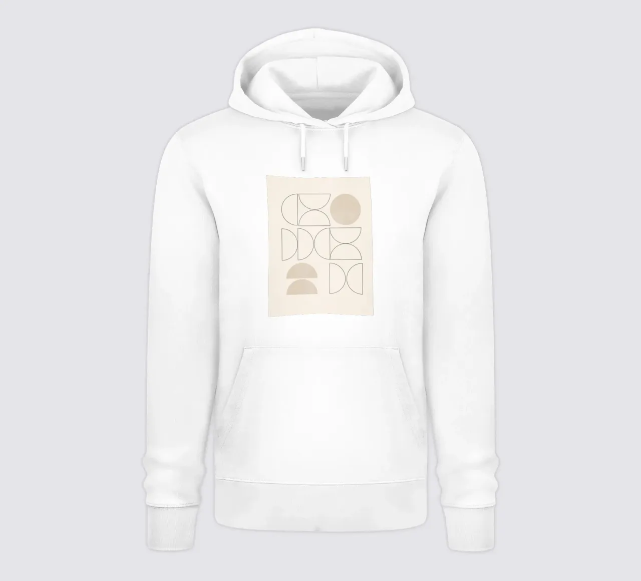Geometrico minimale 41 felpa con cappuccio da Gaite