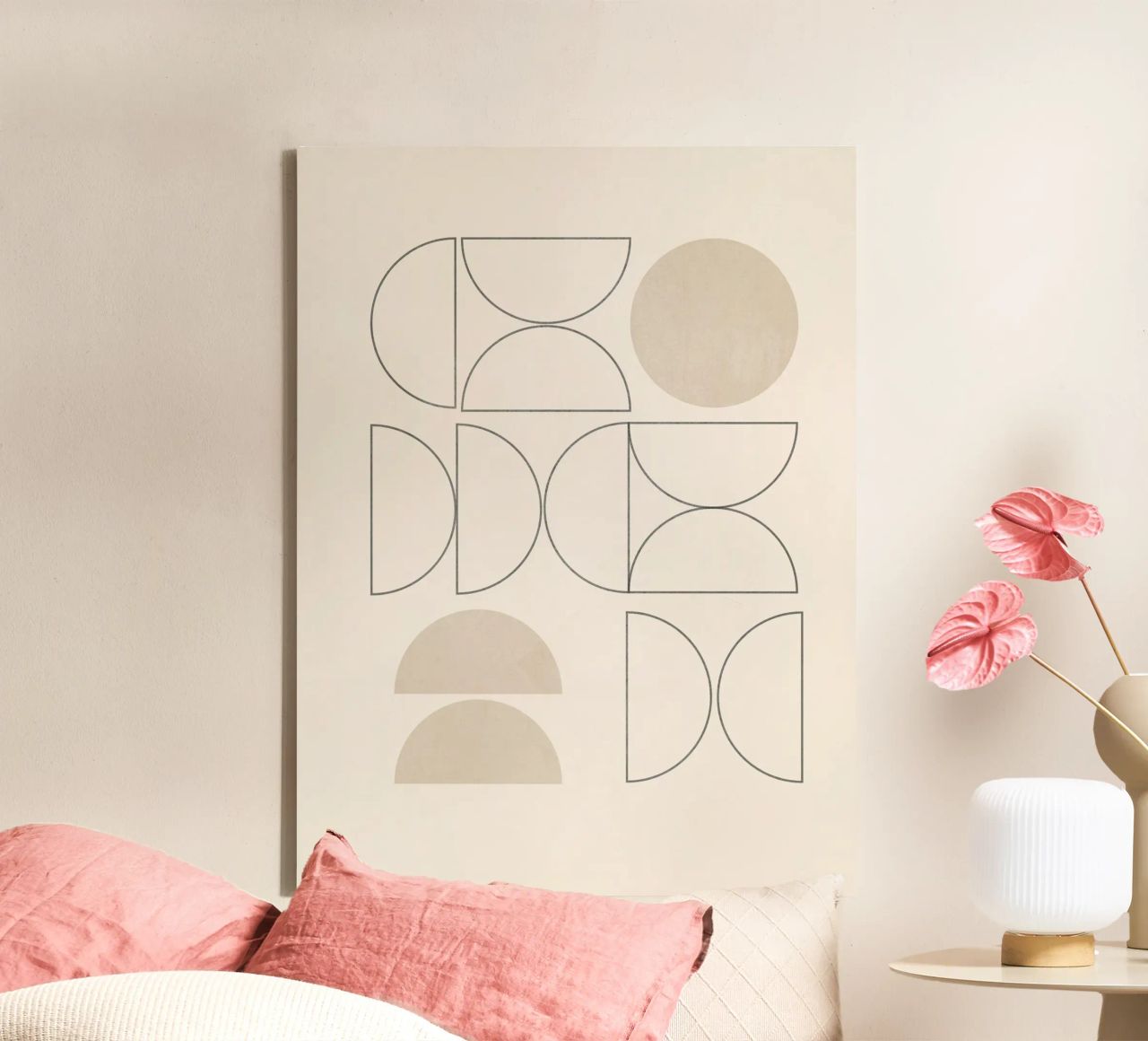 Minimale geometrische 41 Leinwand von Gaite