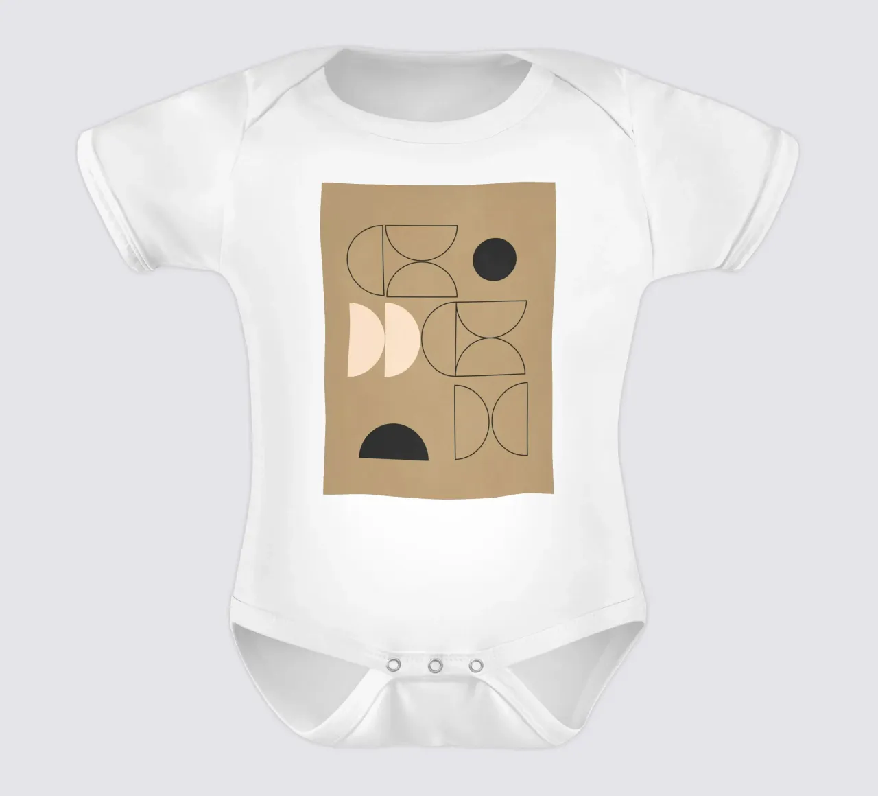 Geometrico minimale 40 body neonato maniche corte da Gaite