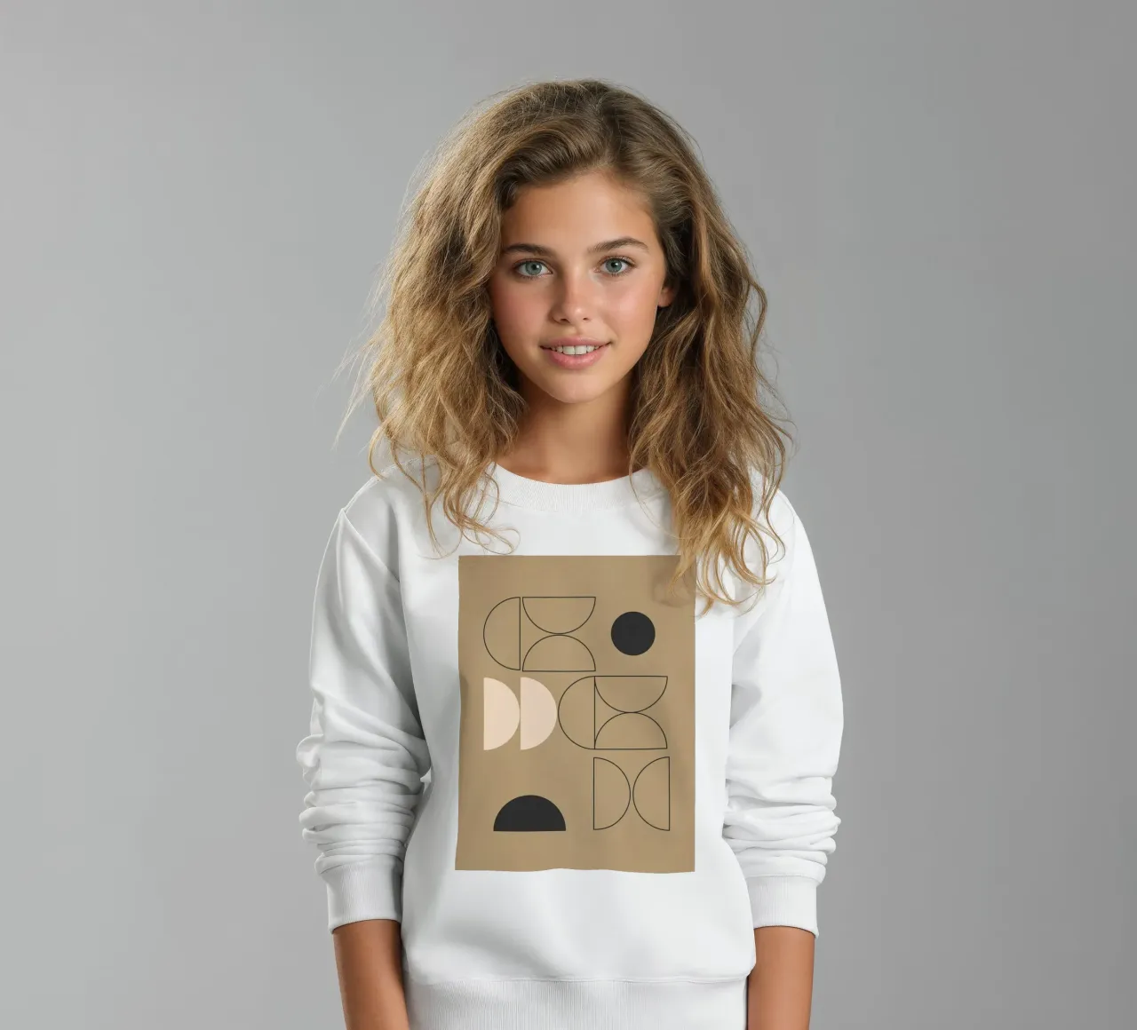 Geometrico minimale 40 felpa bambino da Gaite
