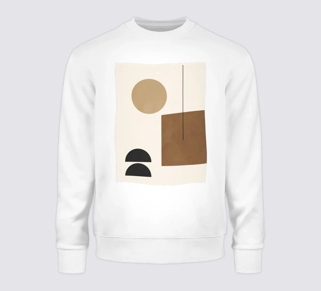 Geometrico minimale 45 felpa da Gaite