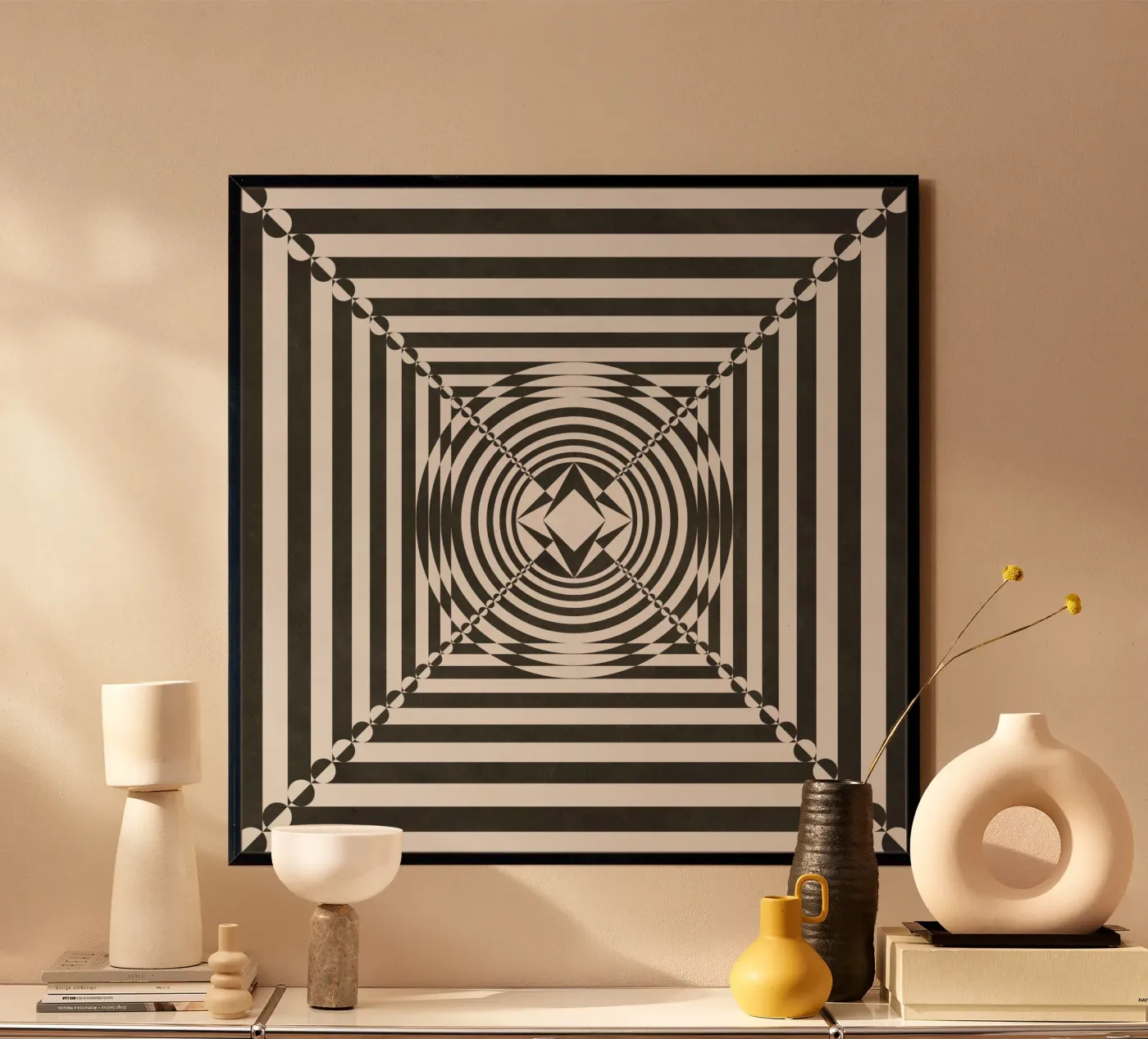 Abstract Magic Poster von Lines Inside