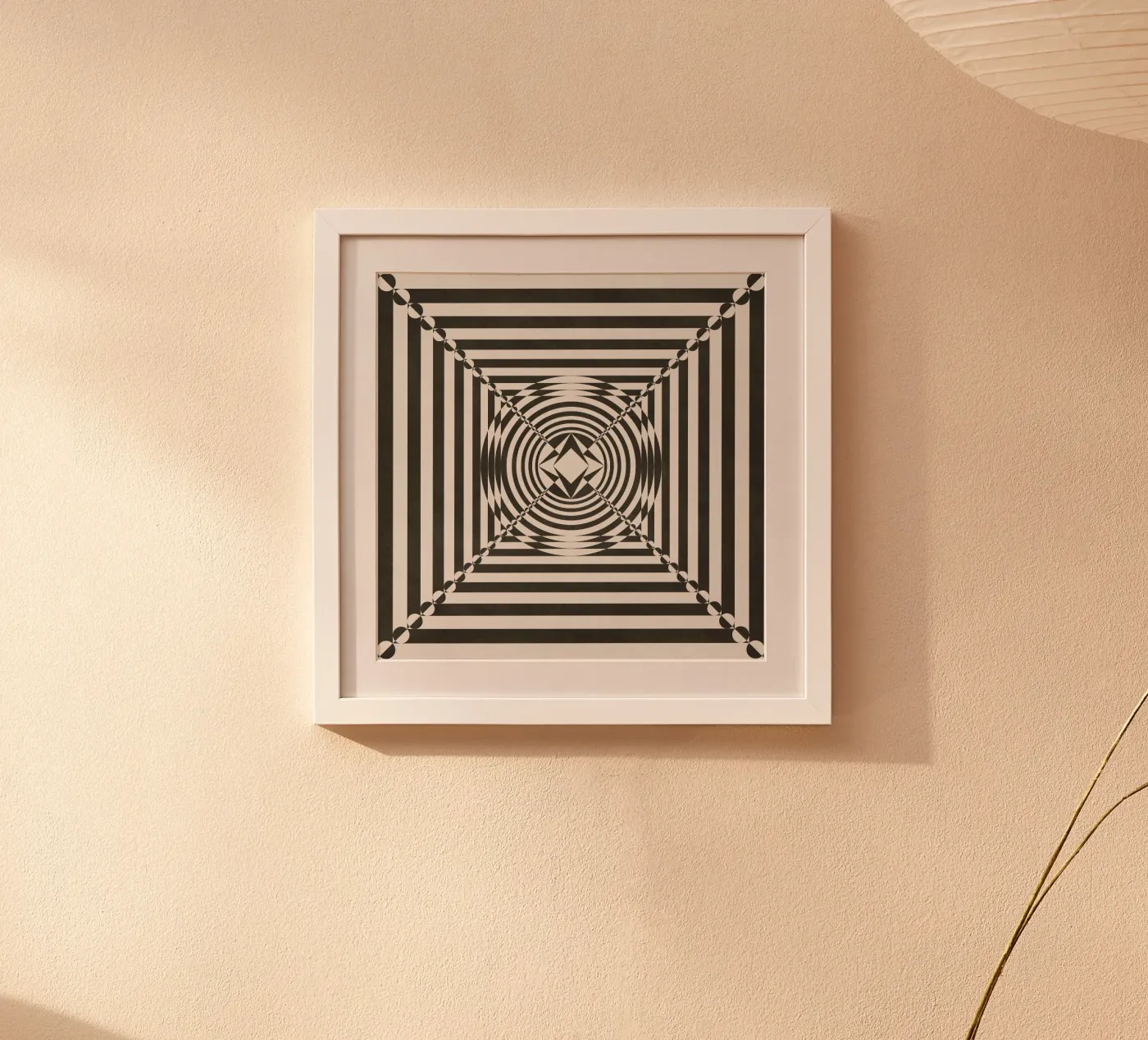 Abstract Magic Poster von Lines Inside