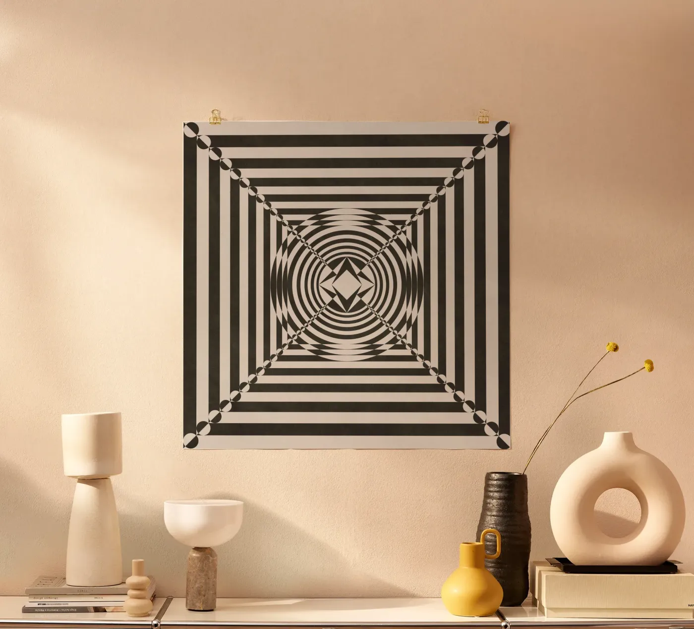 Abstract Magic Poster von Lines Inside