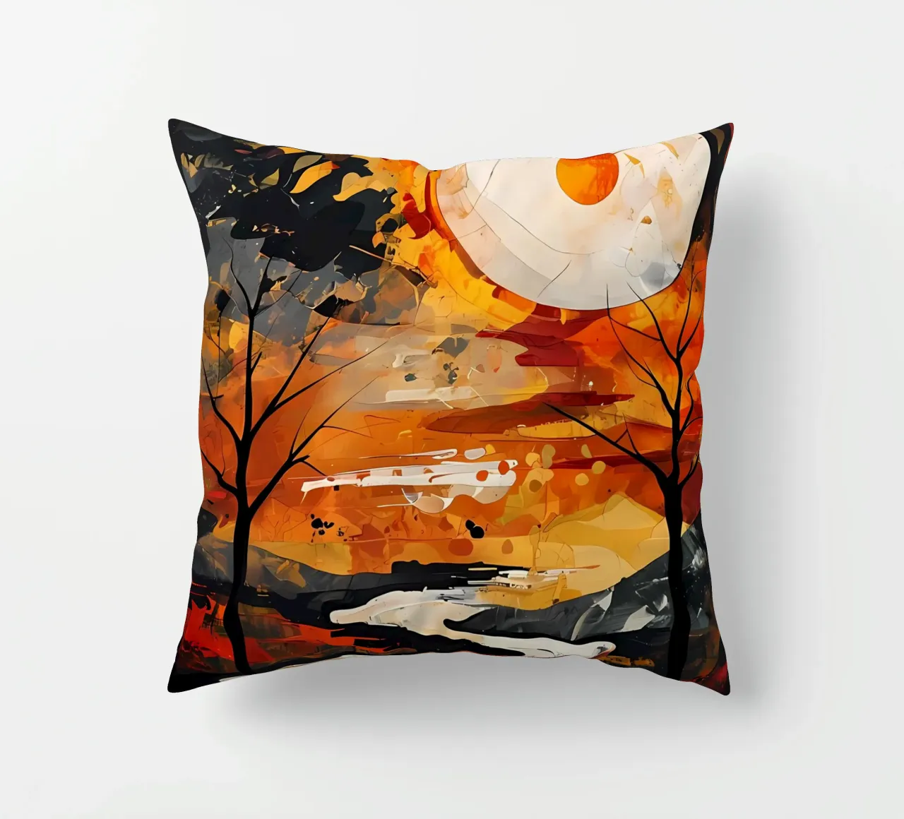 Tramonto sereno cuscino da Artistic-shop