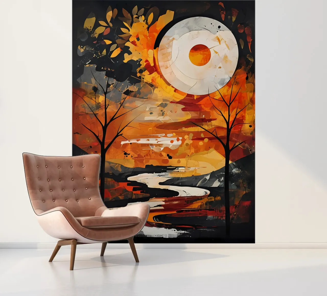 Serene Sunset photo wallpaper by Artistic-shop