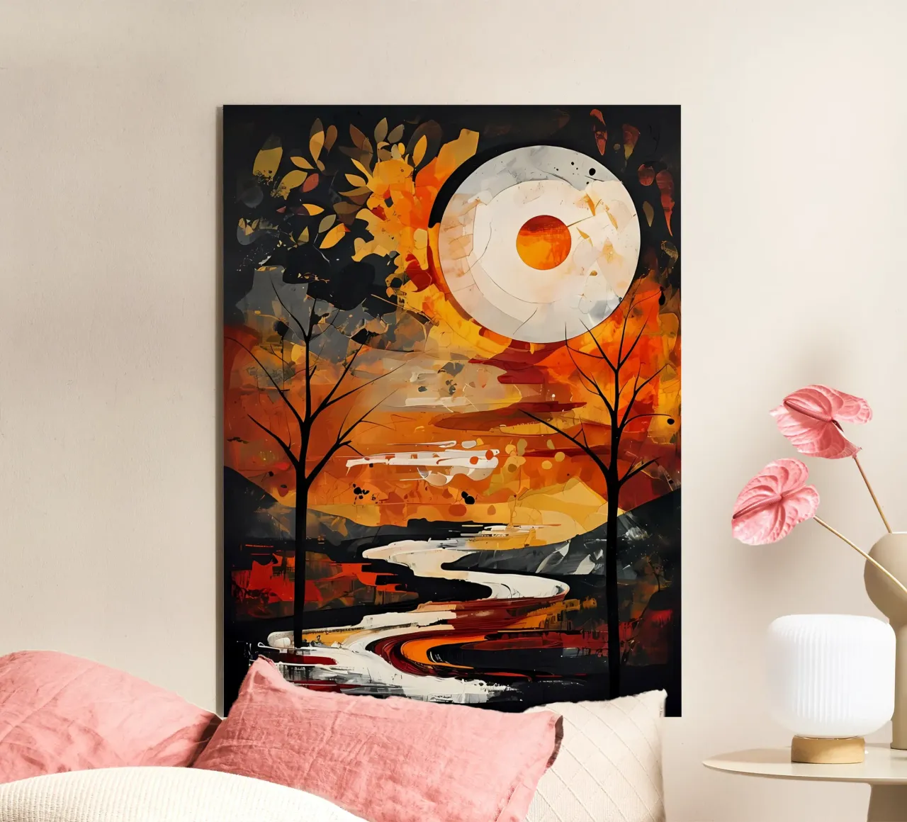 Tramonto sereno alluminio dibond da Artistic-shop