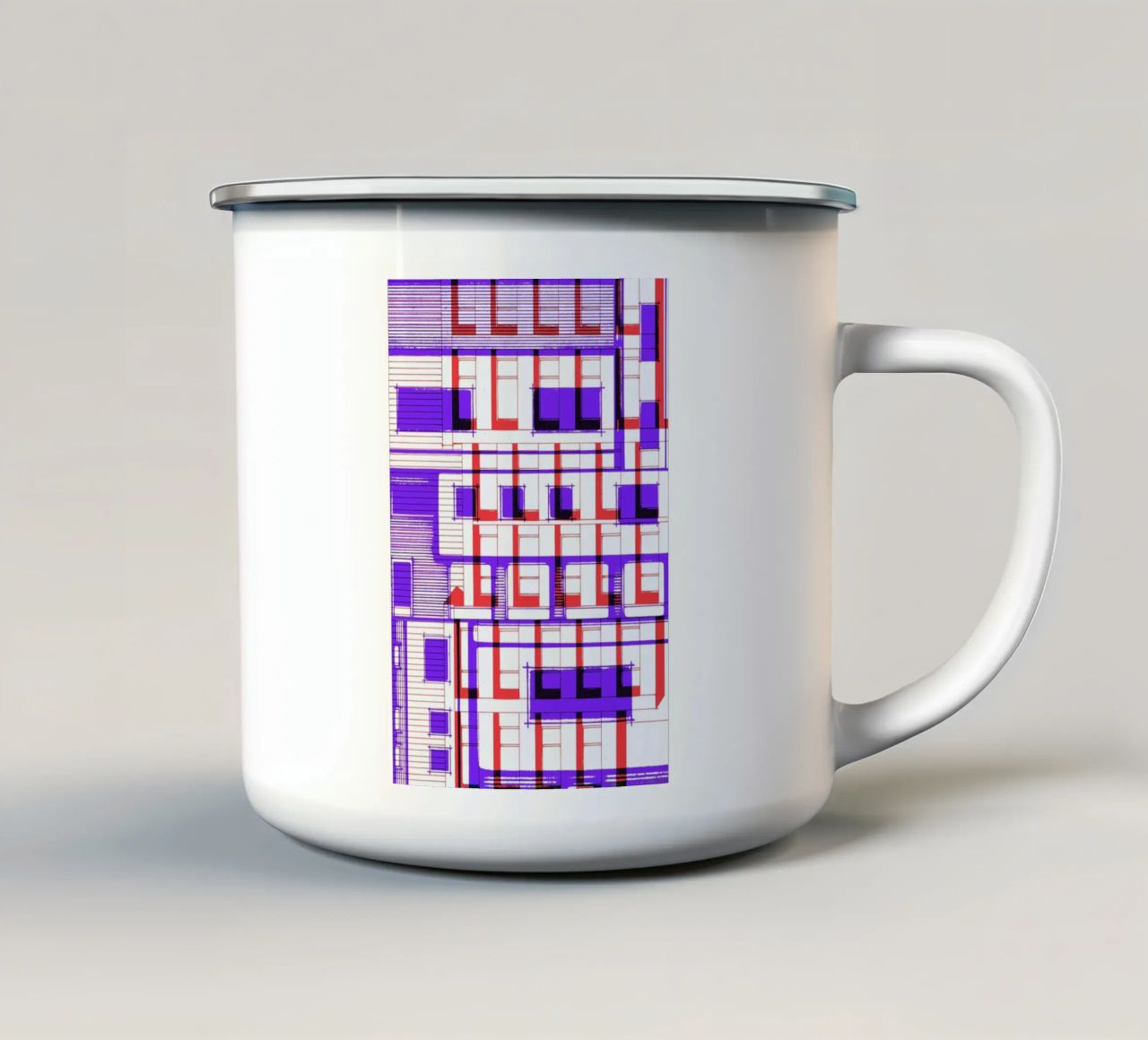 Two tazza in smalto da Jan Luzar
