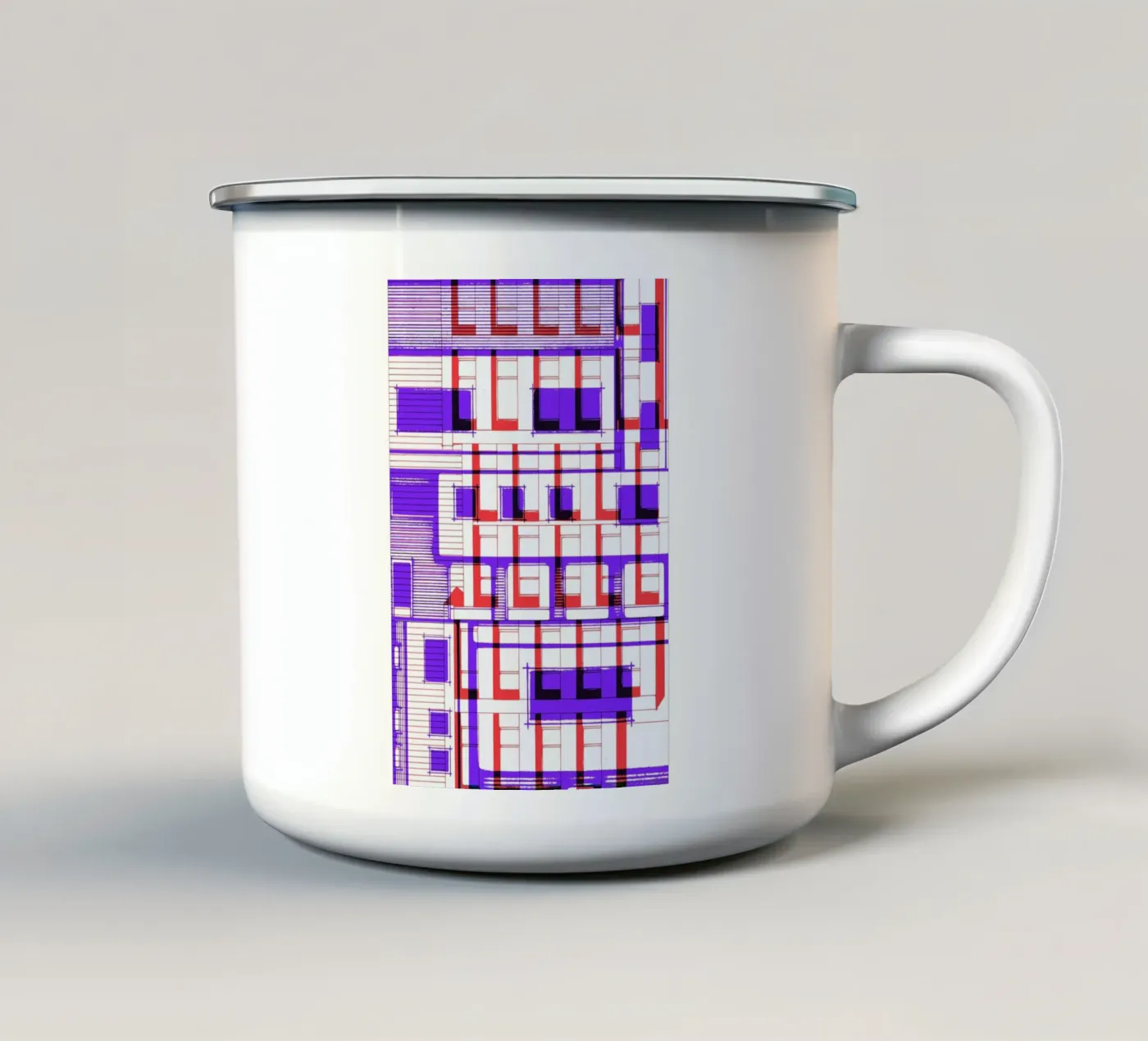 Two enamel mug by Jan Luzar