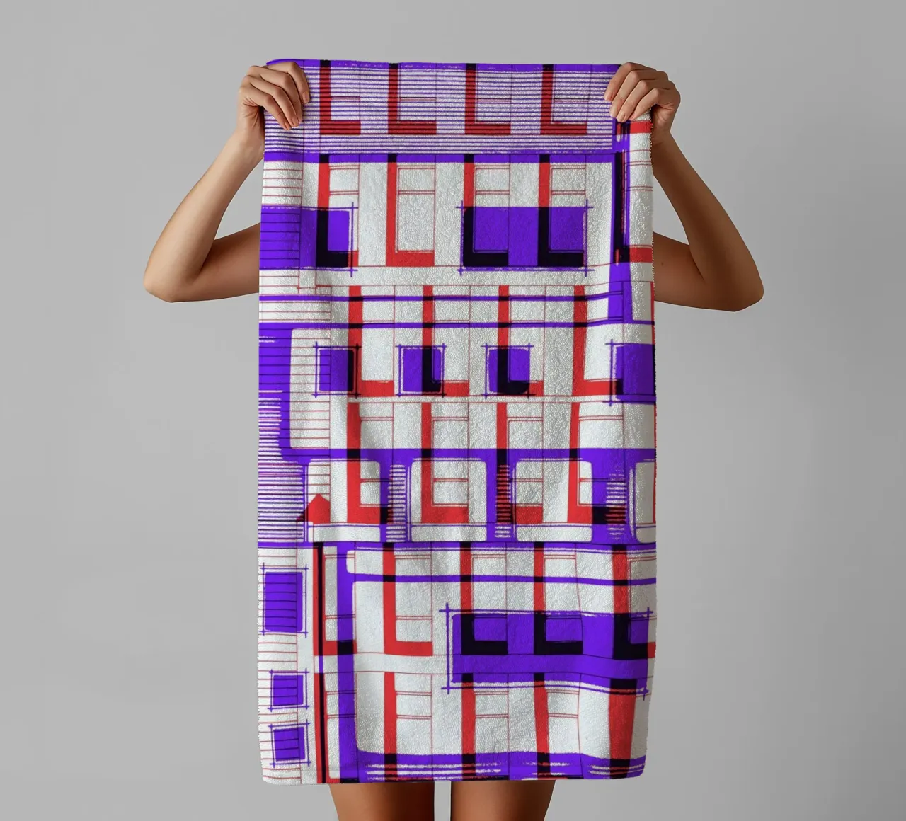 Two badhanddoek van Jan Luzar