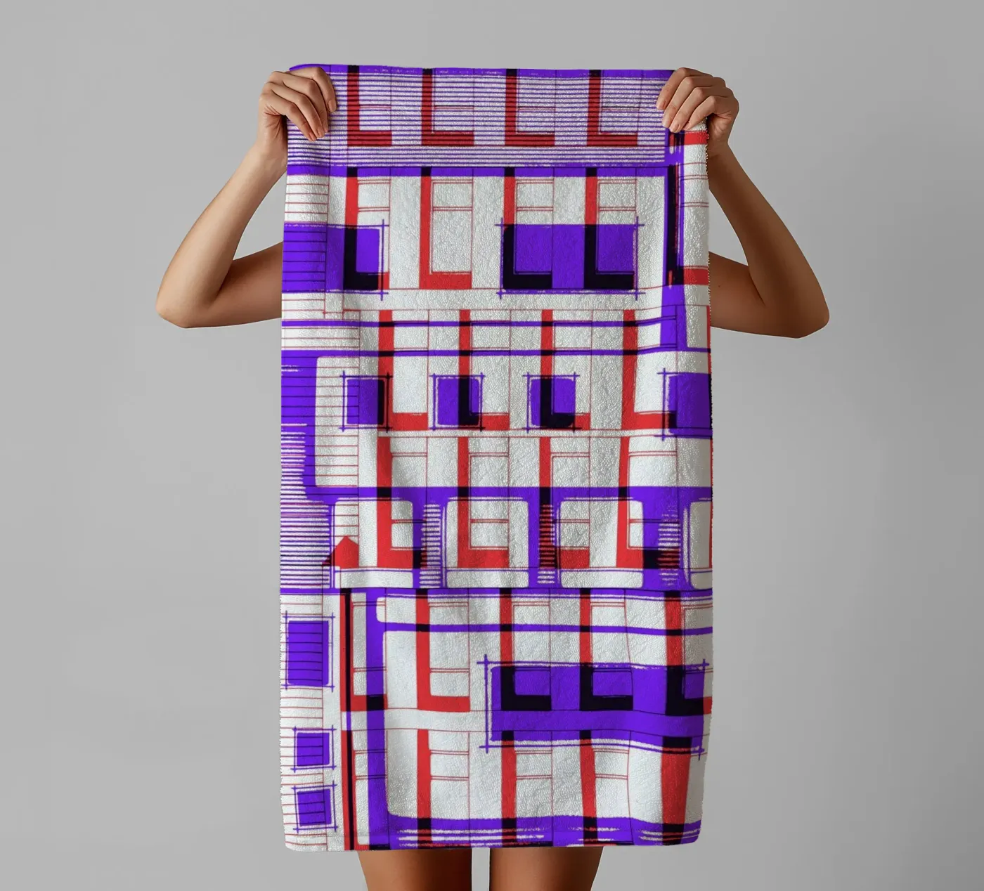 Two badhanddoek van Jan Luzar