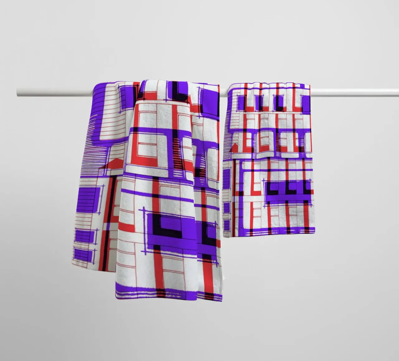 Two badhanddoek van Jan Luzar