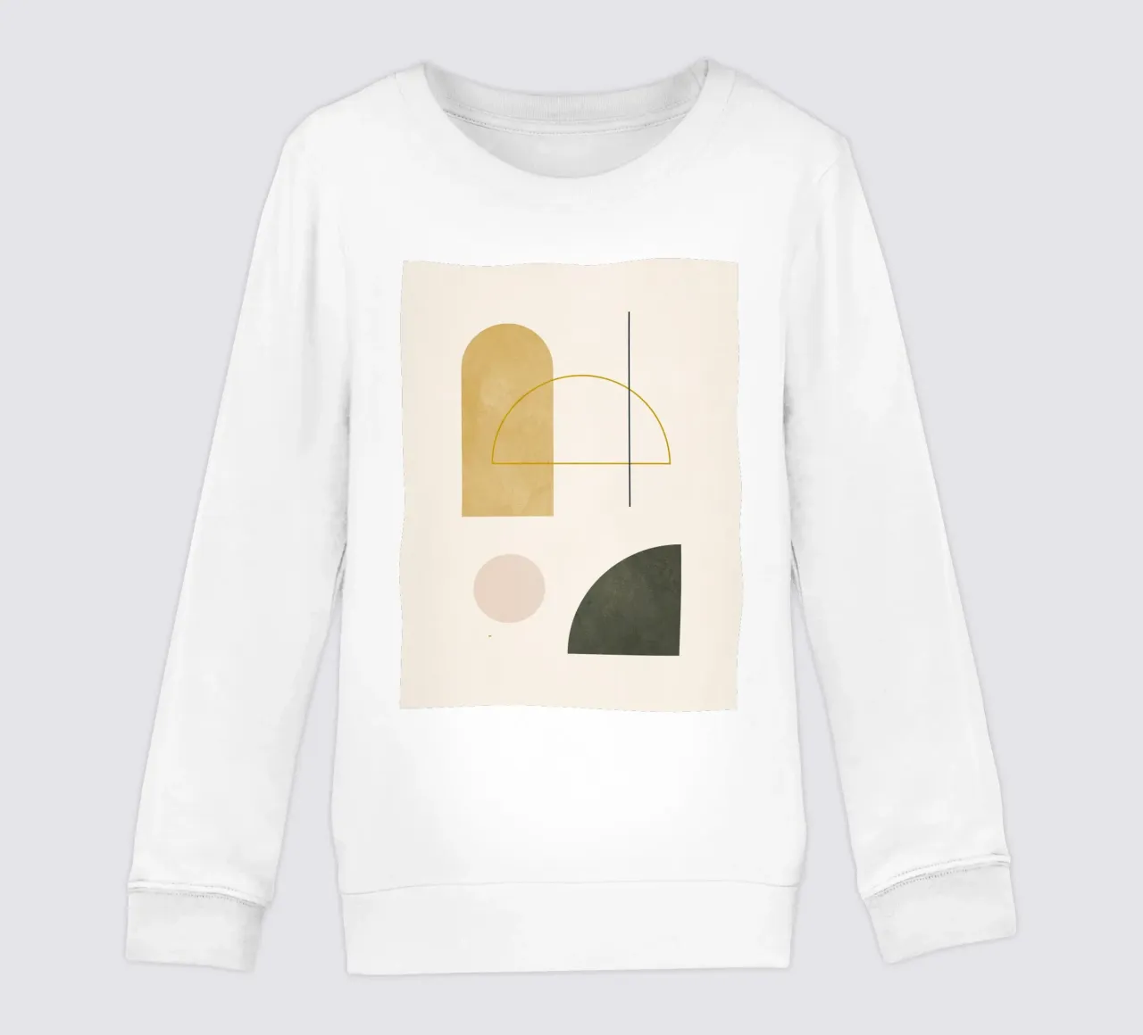 Geometrico minimale 56 felpa bambino da Gaite